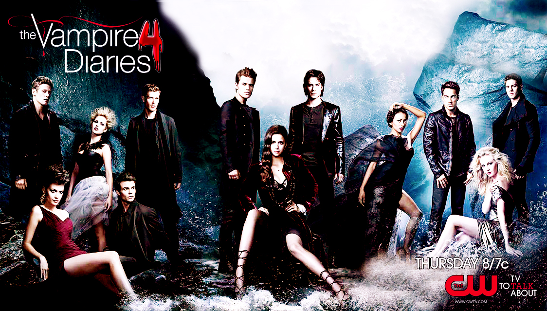 The Vampire Diaries Season Set Group Exclusive Wallpaper By