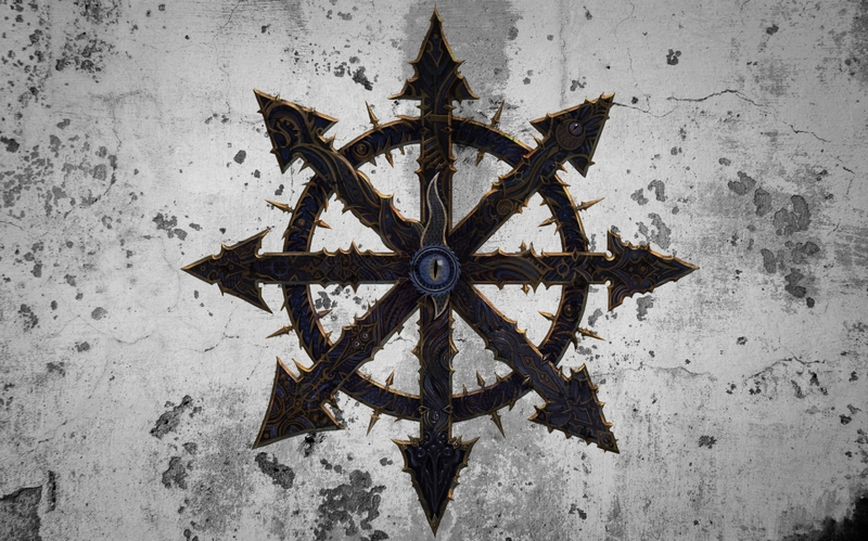 Warhammer Stars Symbol Chaos Tzeentch Wallpaper