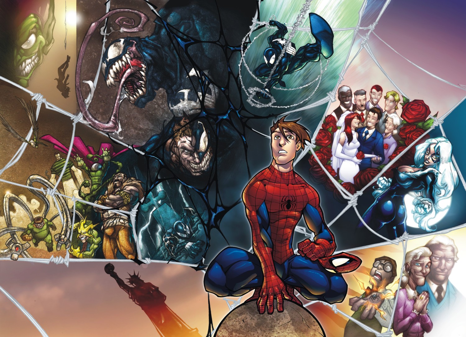 Spider Man Saga Wallpaper Ic Image