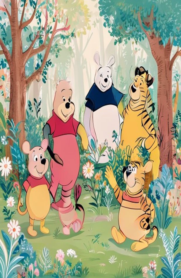 Classic Winnie The Pooh Wallpaper