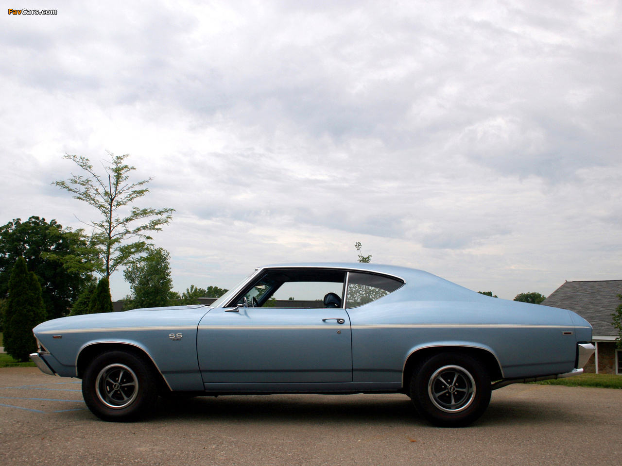 Wallpapers of Chevrolet Chevelle SS 396 Hardtop Coupe 1969 1280x960