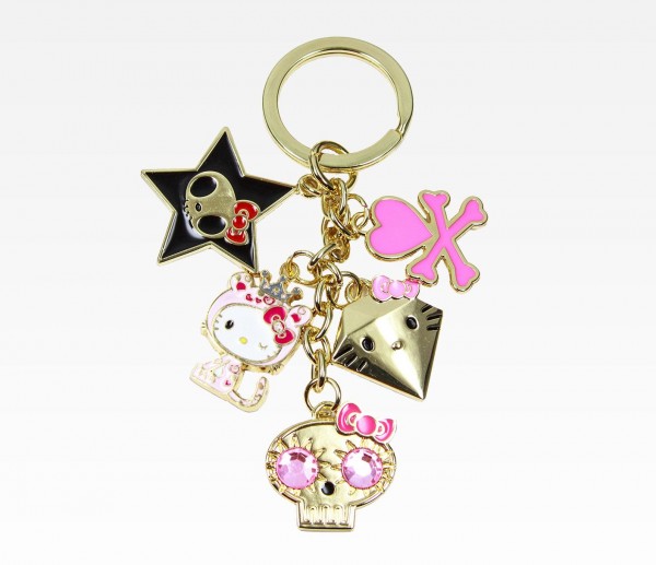 tokidoki x Hello Kitty Jeweled Keychain 600x517
