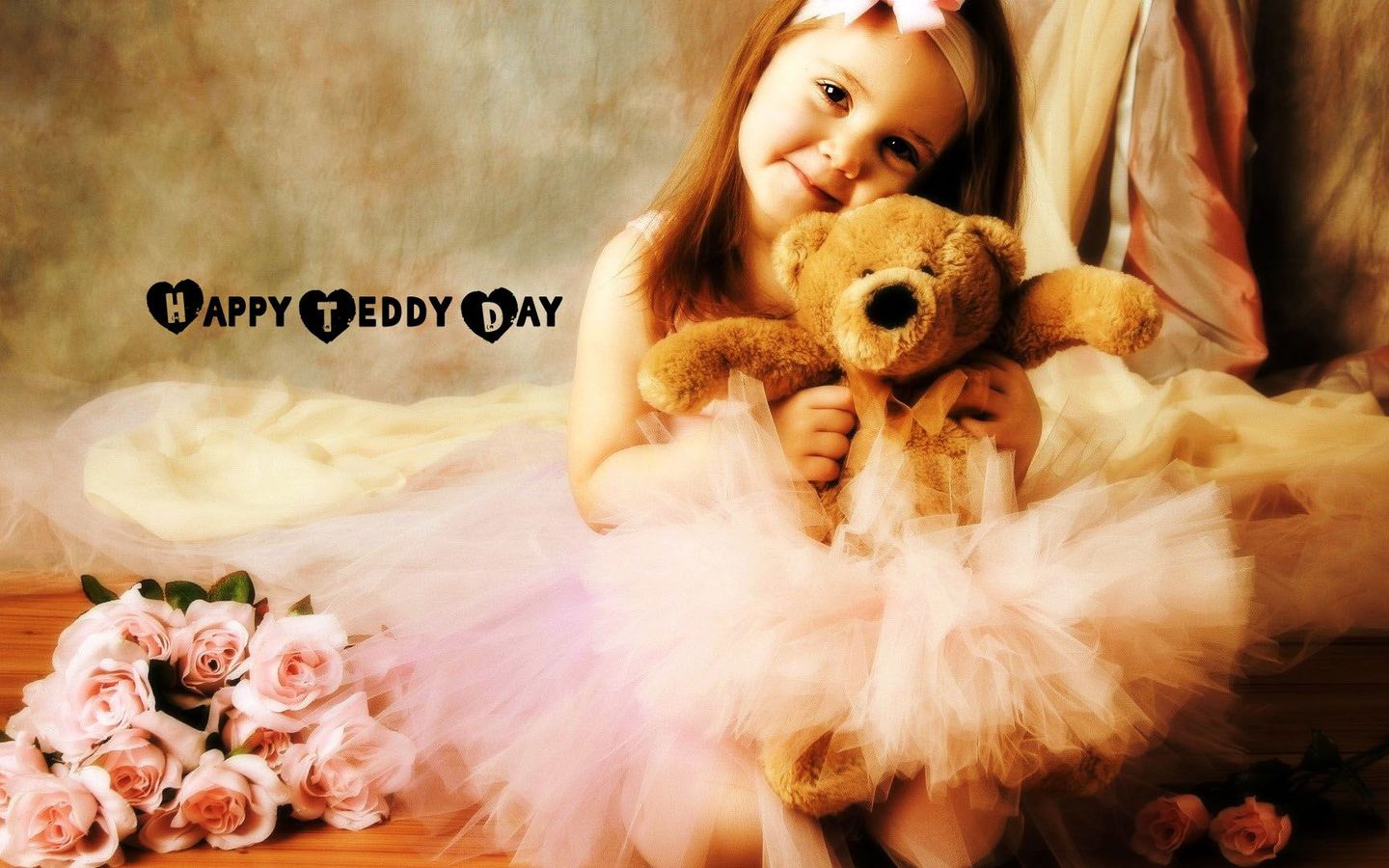 Teddy Day Background Picture Image