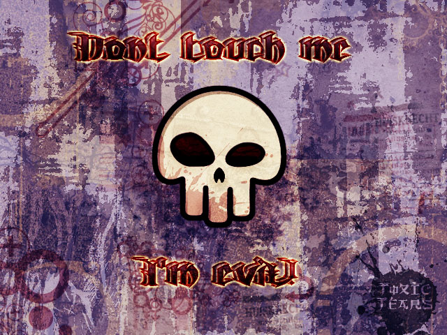 Don T Touch Me I M Evil By Moshe619