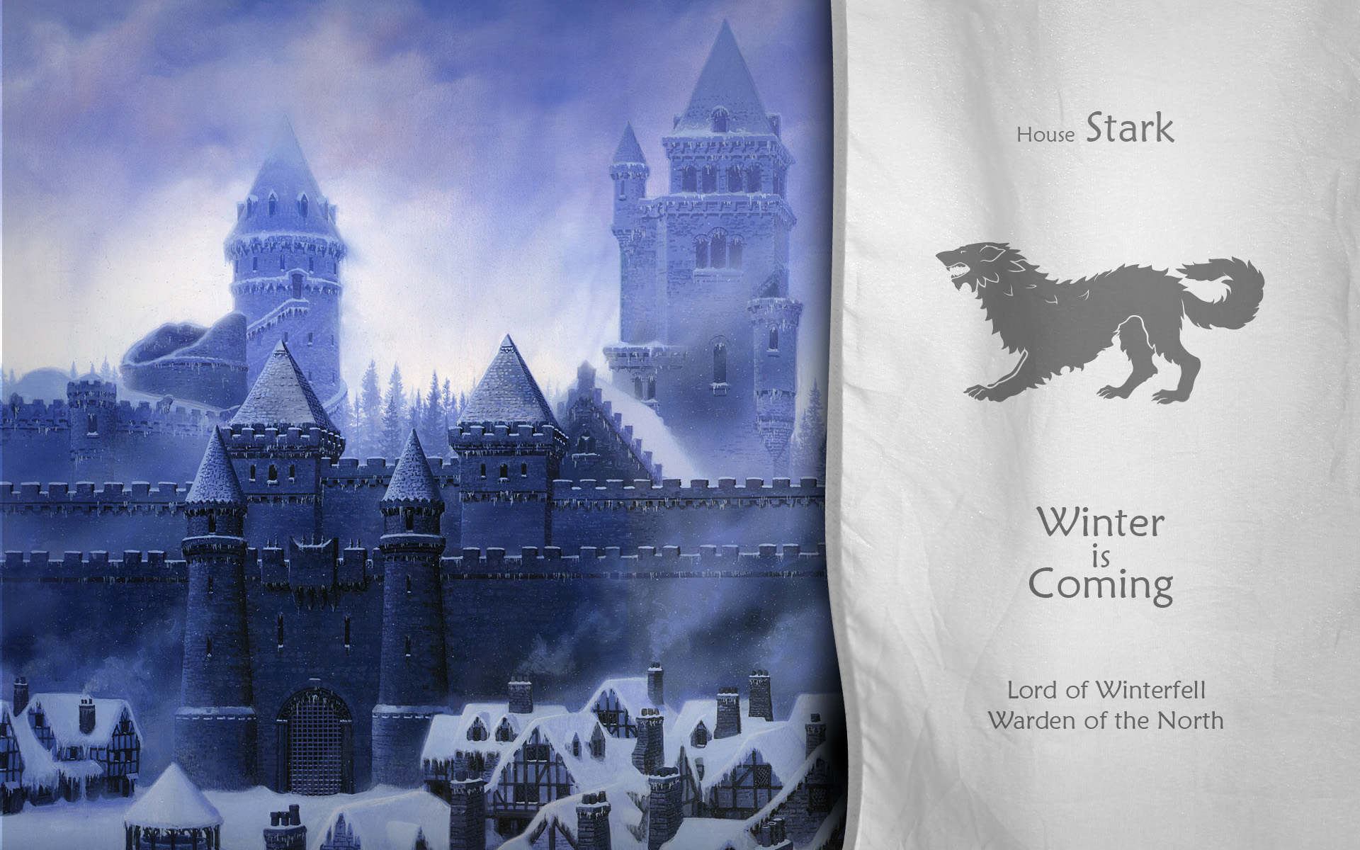 House Stark Wallpaper