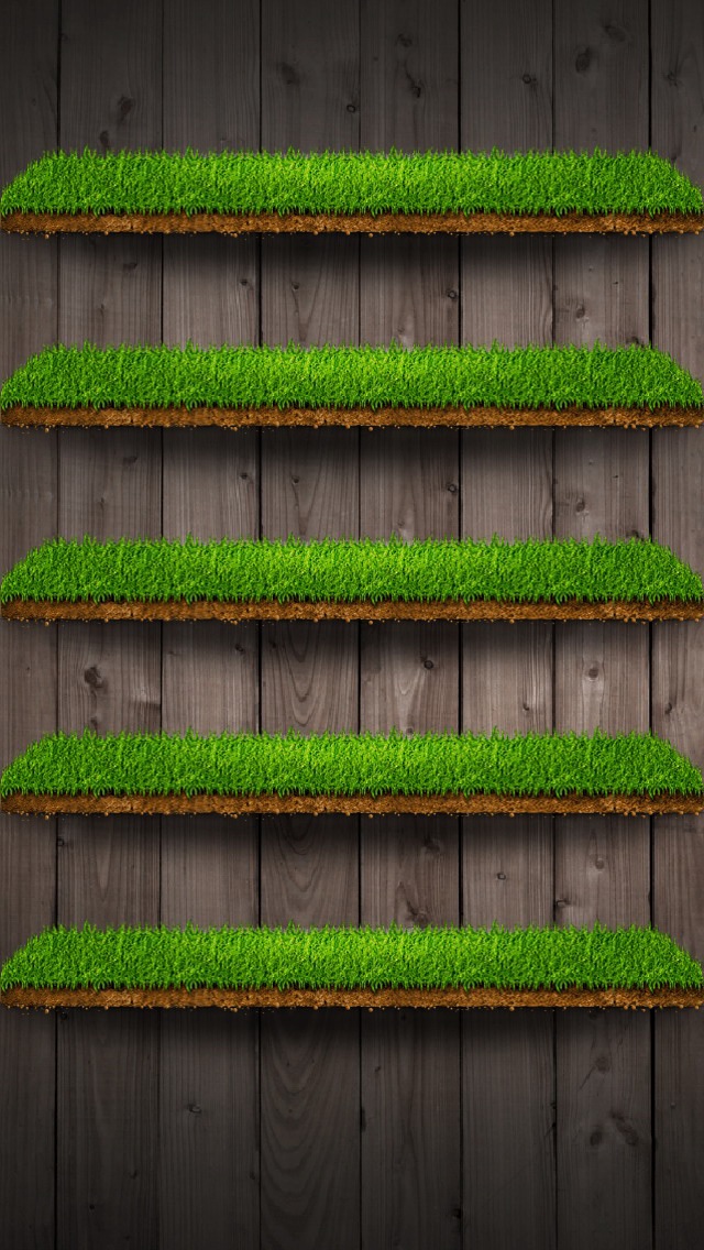 iPhone 5 Wallpapers   Shelves