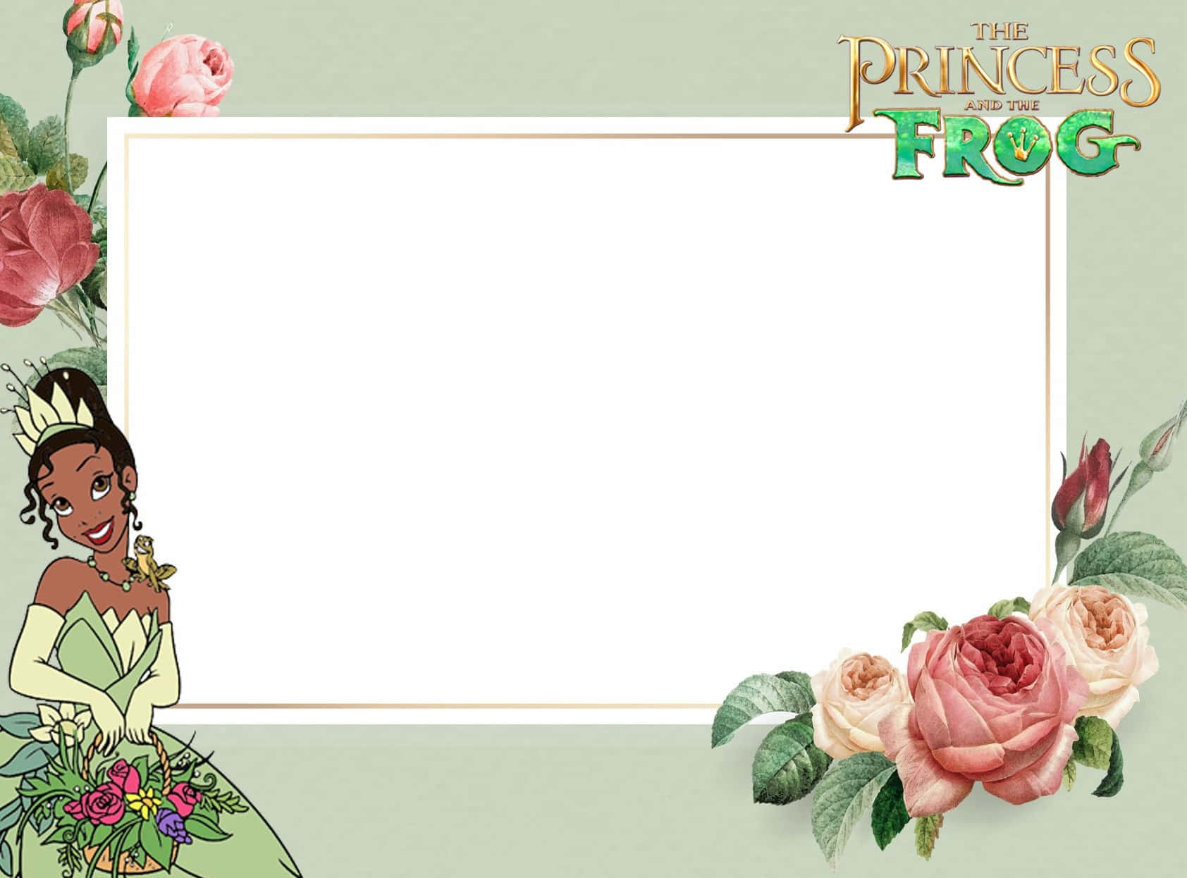 Princess And The Frog Background Wallpaper