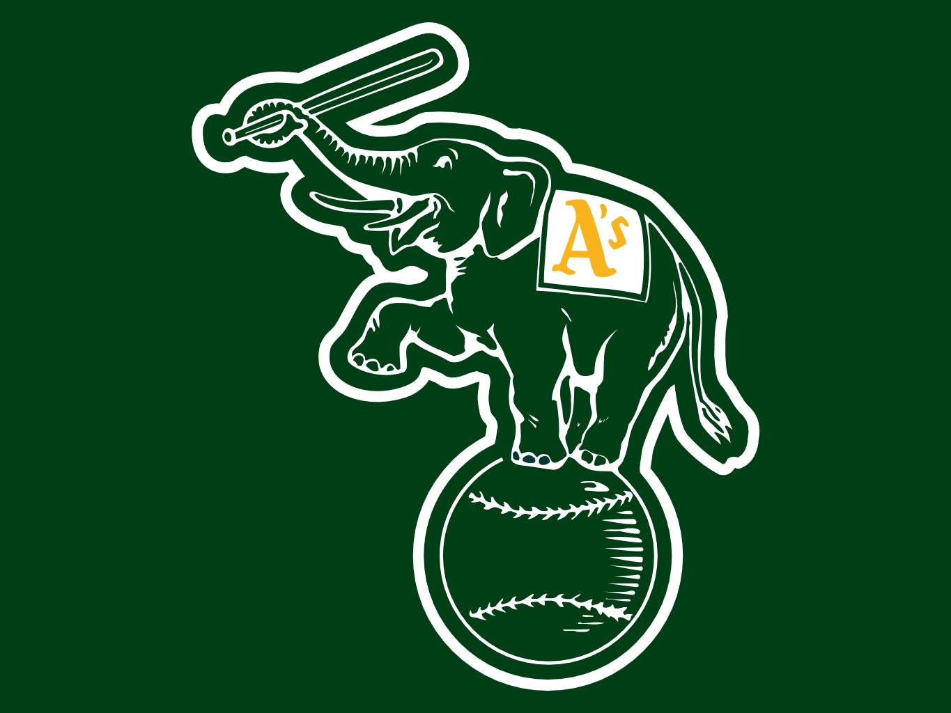 Oakland Athletics Browser Themes Desktop Wallpapers More 1365x1024