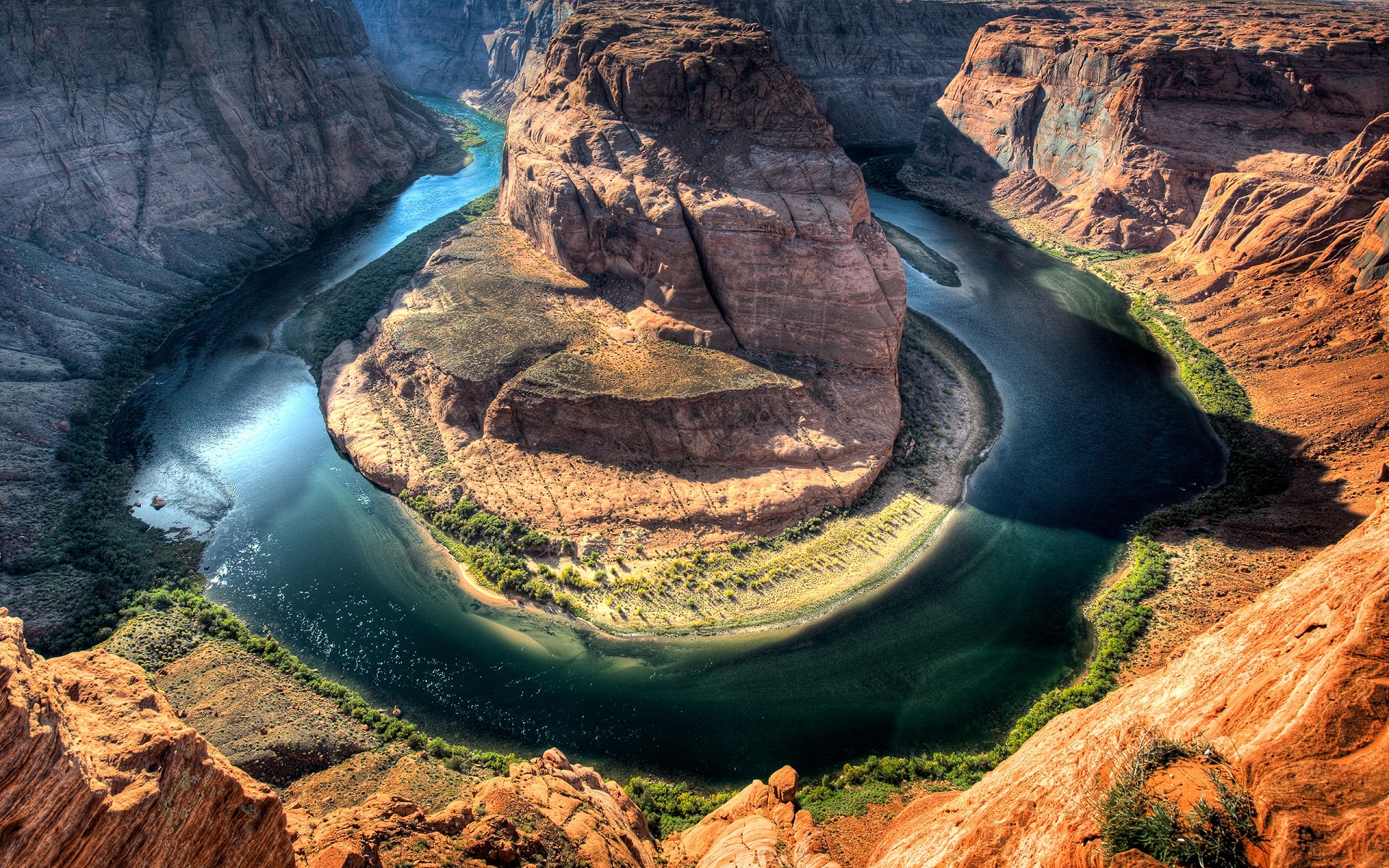 Horseshoe Bend Colorado River Arizona HD Wallpaper