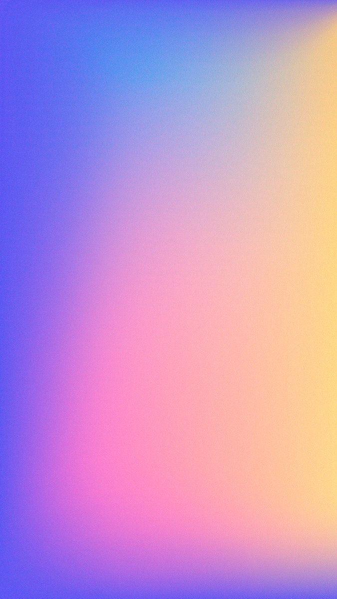 Gradient Blur Colorful Phone Wallpaper Vector Image By