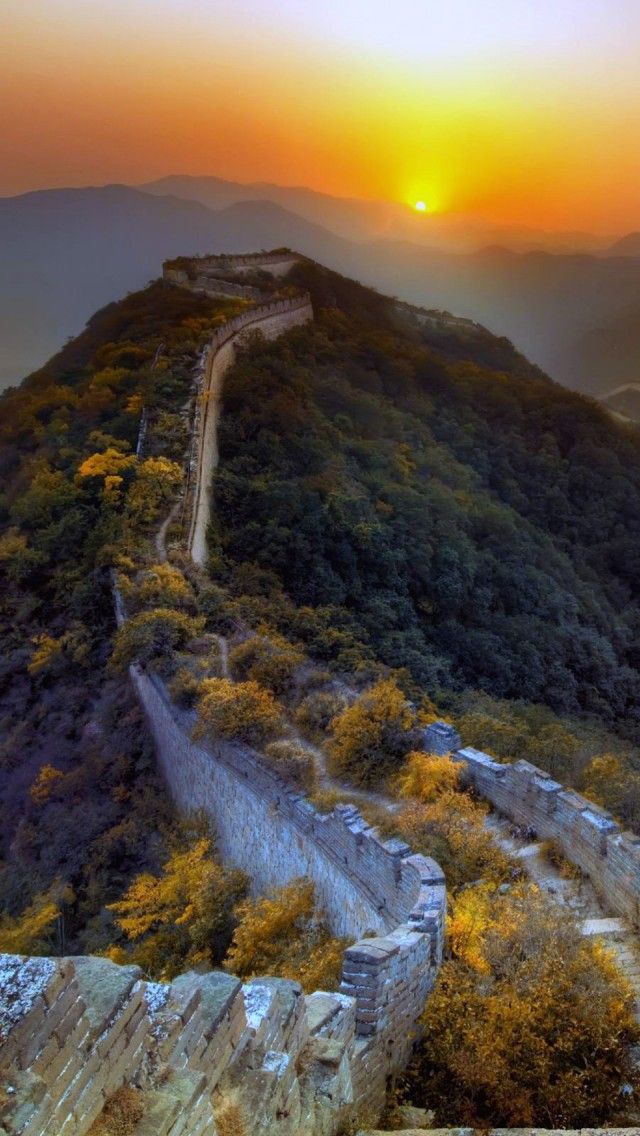 Great Wall Of China iPhone Wallpaper Background X