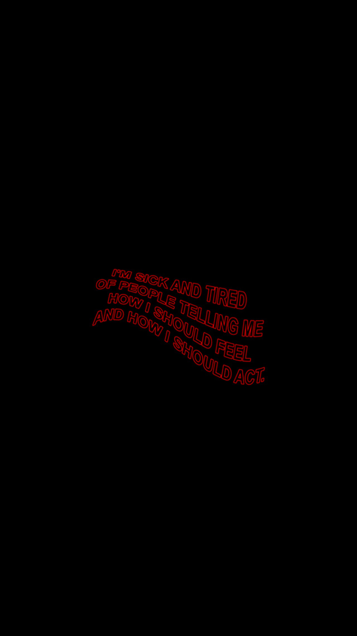 Red And Black Aesthetic Wallpaper On