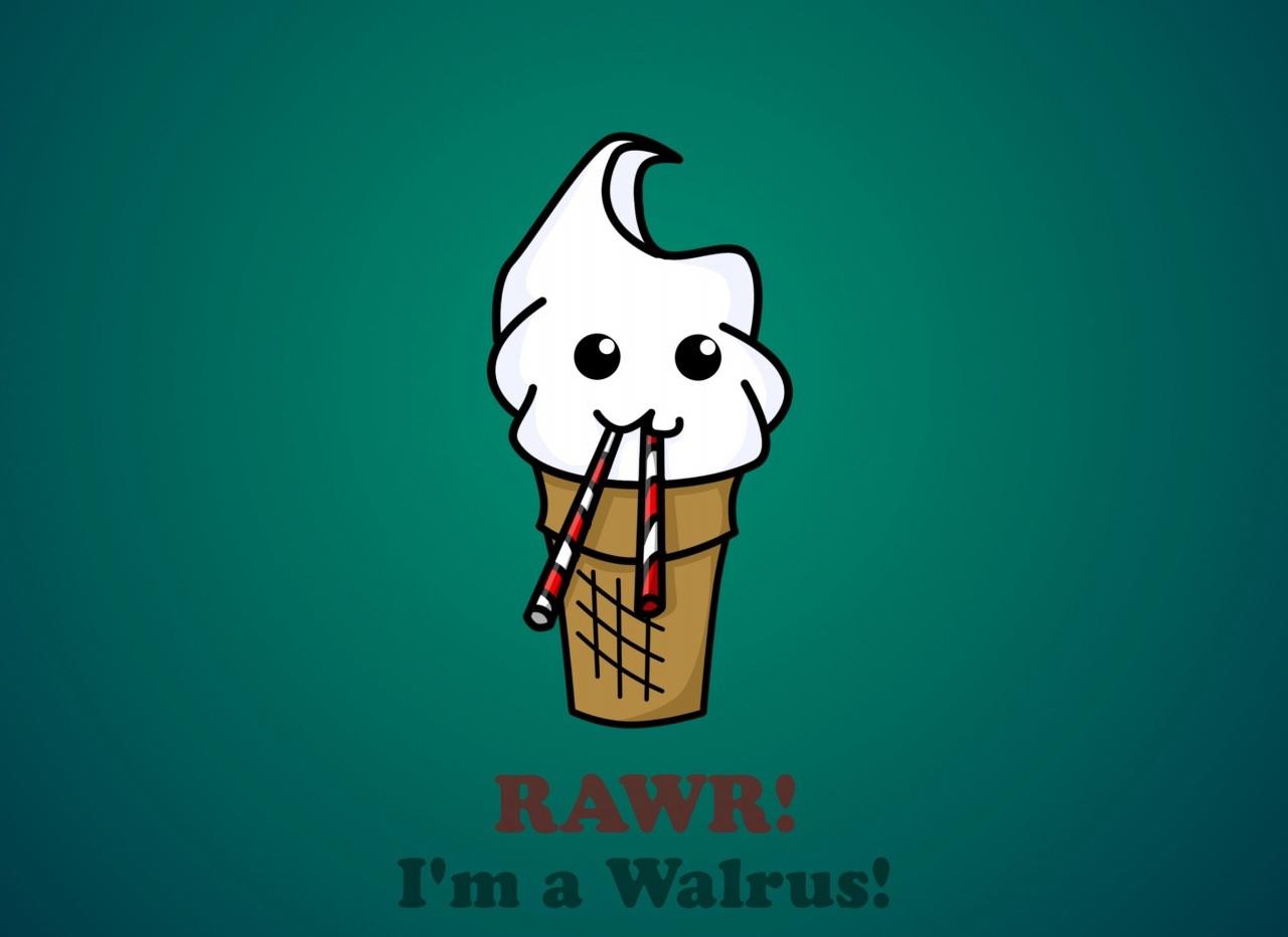 Cute funny icecream cone HQ WALLPAPER   102811