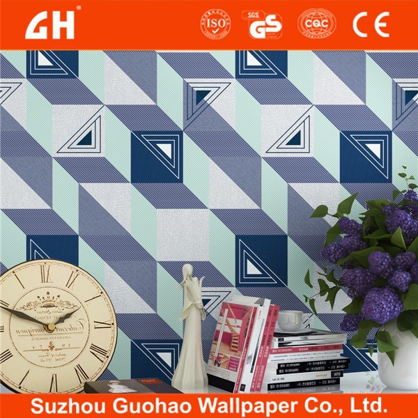 Modern 3d Designer Wallpaper Washable Vinyl In China