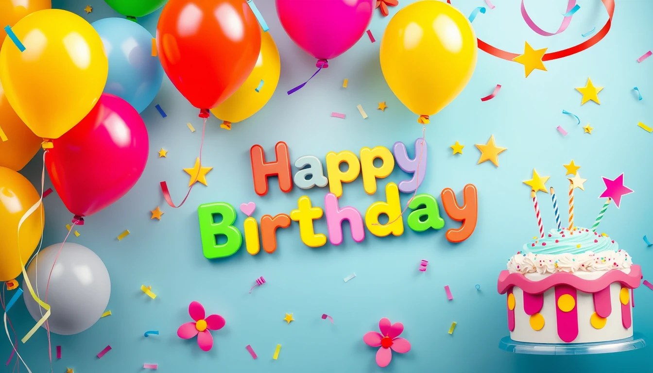 Happy BirtHDay Computer Wallpaper
