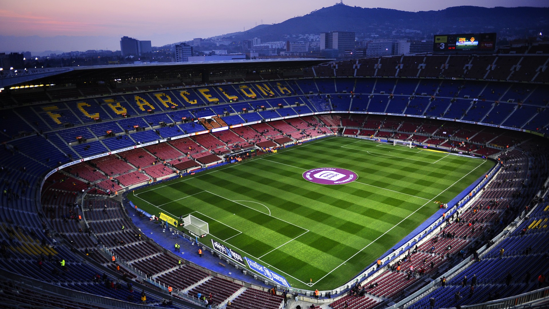 Camp Nou Stadium Fc Barcelona Football Wallpaper HD Follow Your