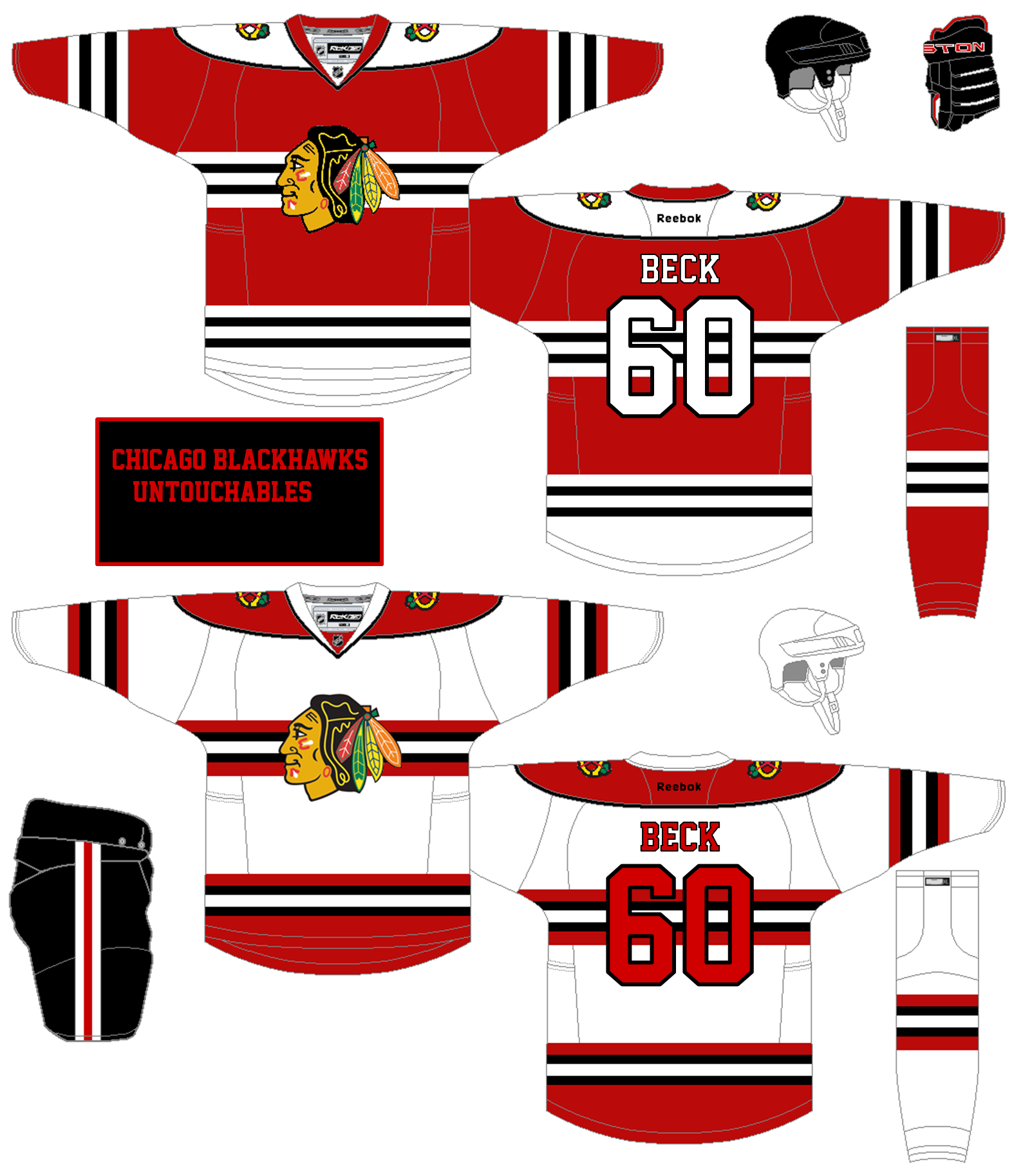 Chicago Blackhawks Untouchables Concept By Nyislander12