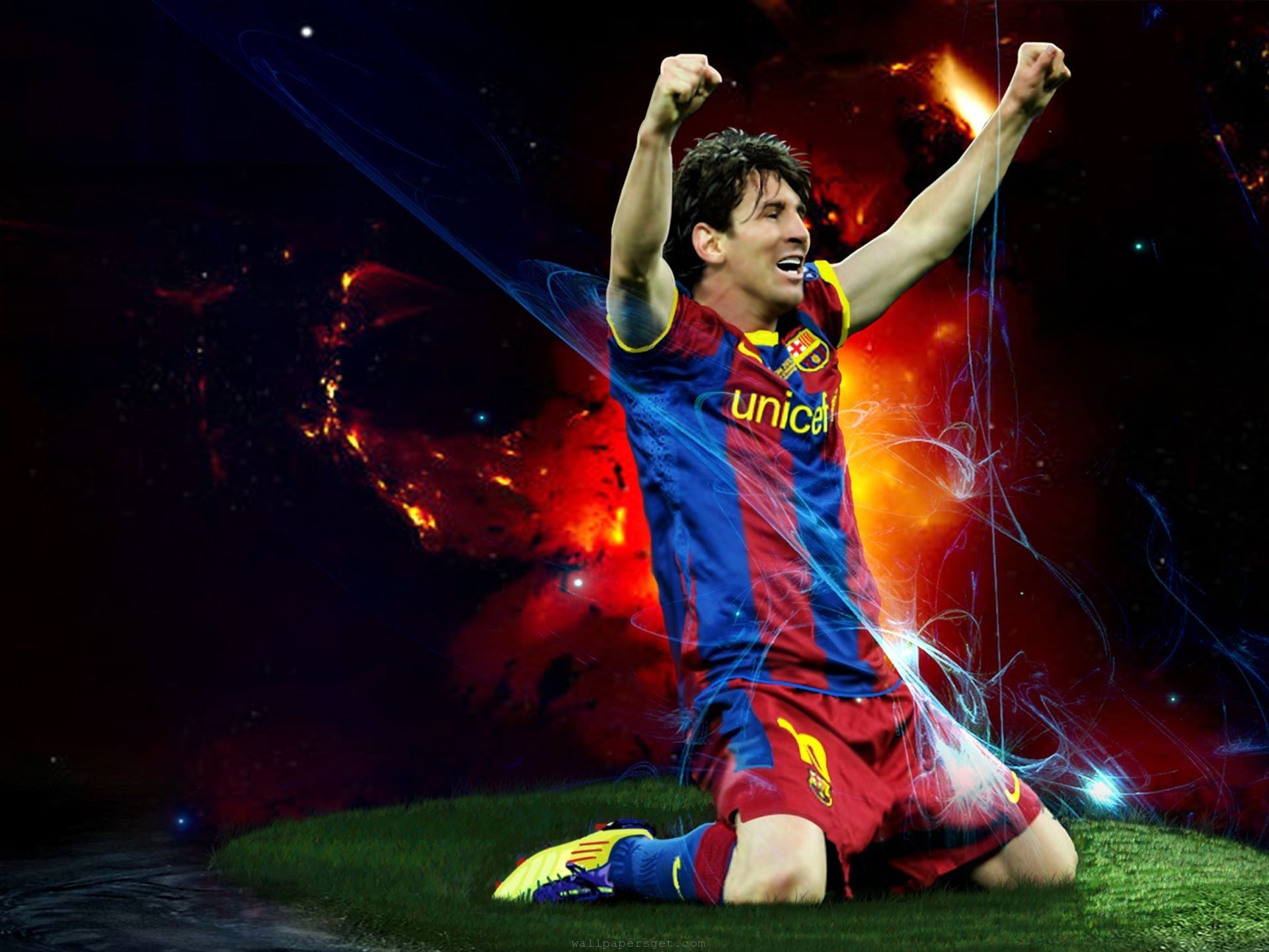 47+ Cool Soccer Wallpapers Messi on WallpaperSafari