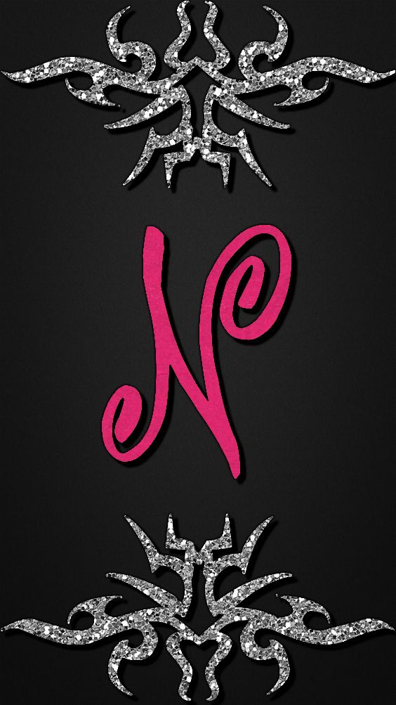 N By Gizzzi Alphabet Wallpaper Lettering