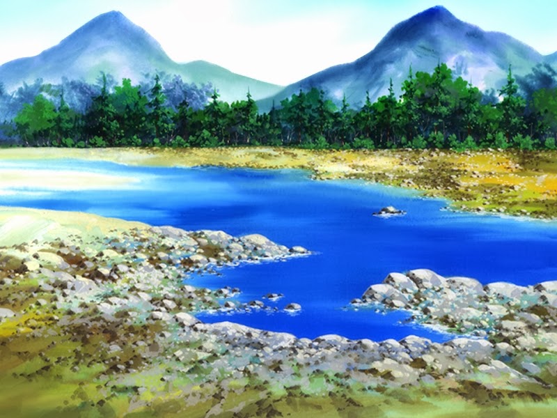 Anime Landscape Outdoor Anime Landscape[Scenery Background