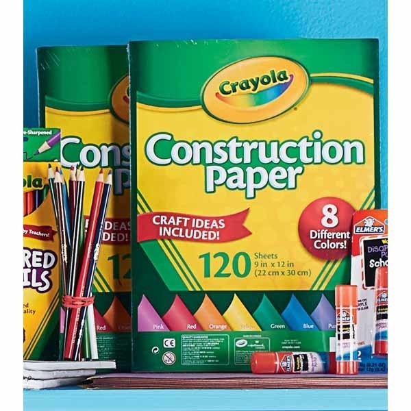 Free download Crayola Construction Paper Wal Mart shoplocal [600x600