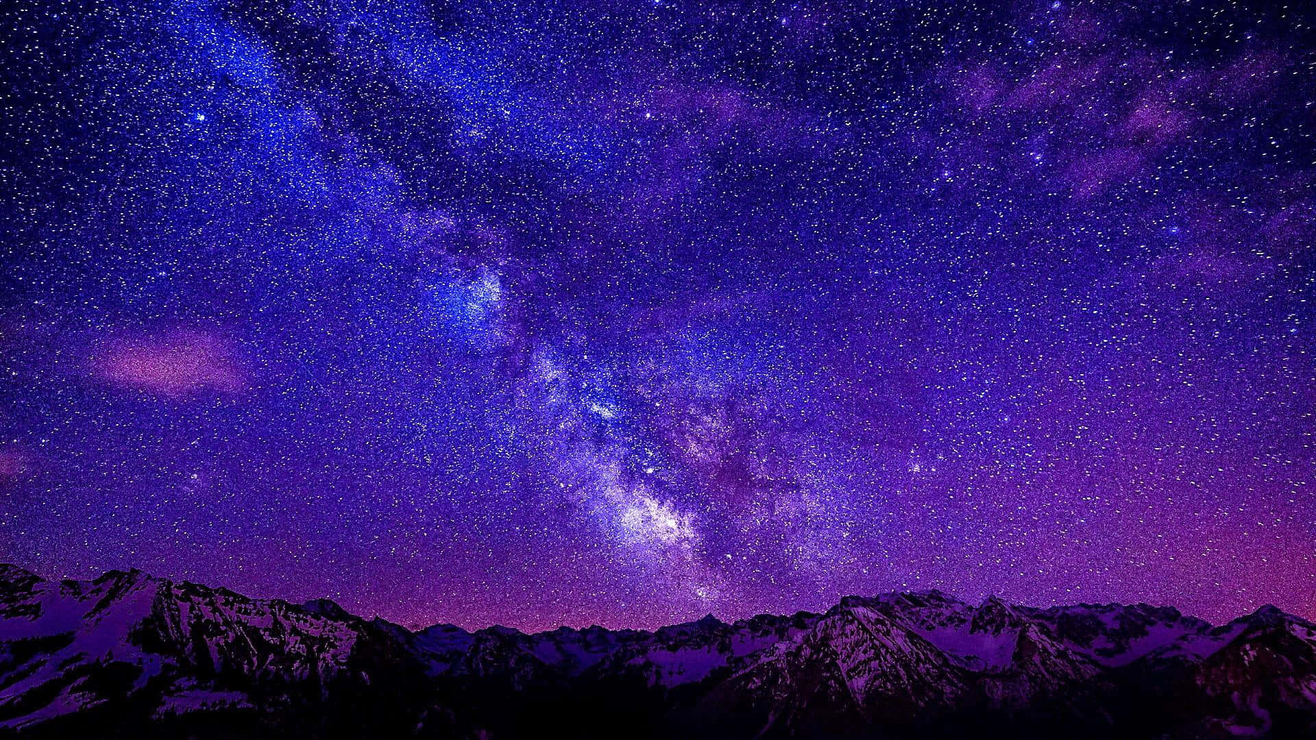 Dark Purple Aesthetic Wallpaper
