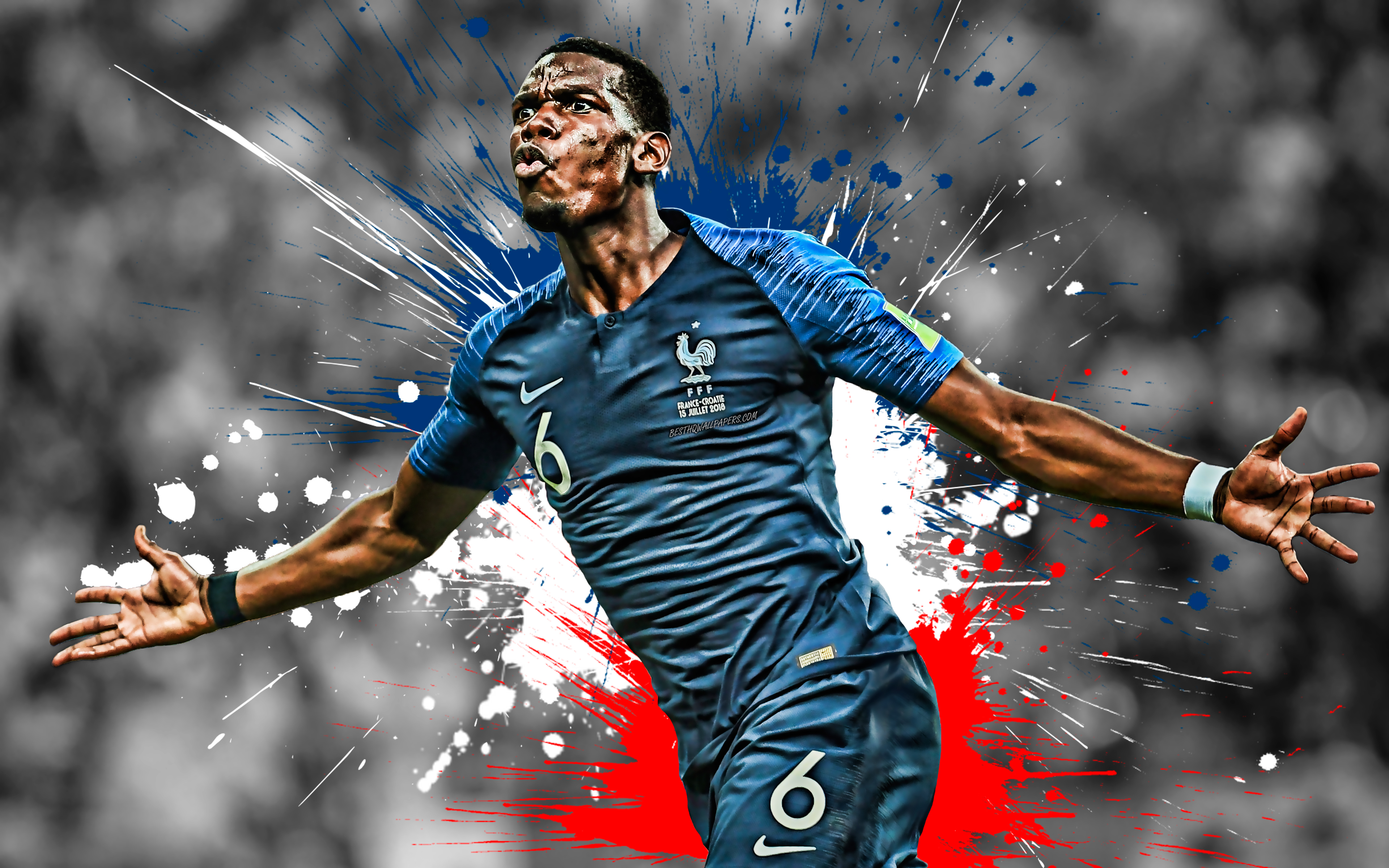 Paul Pogba France National Football Team Goal Joy