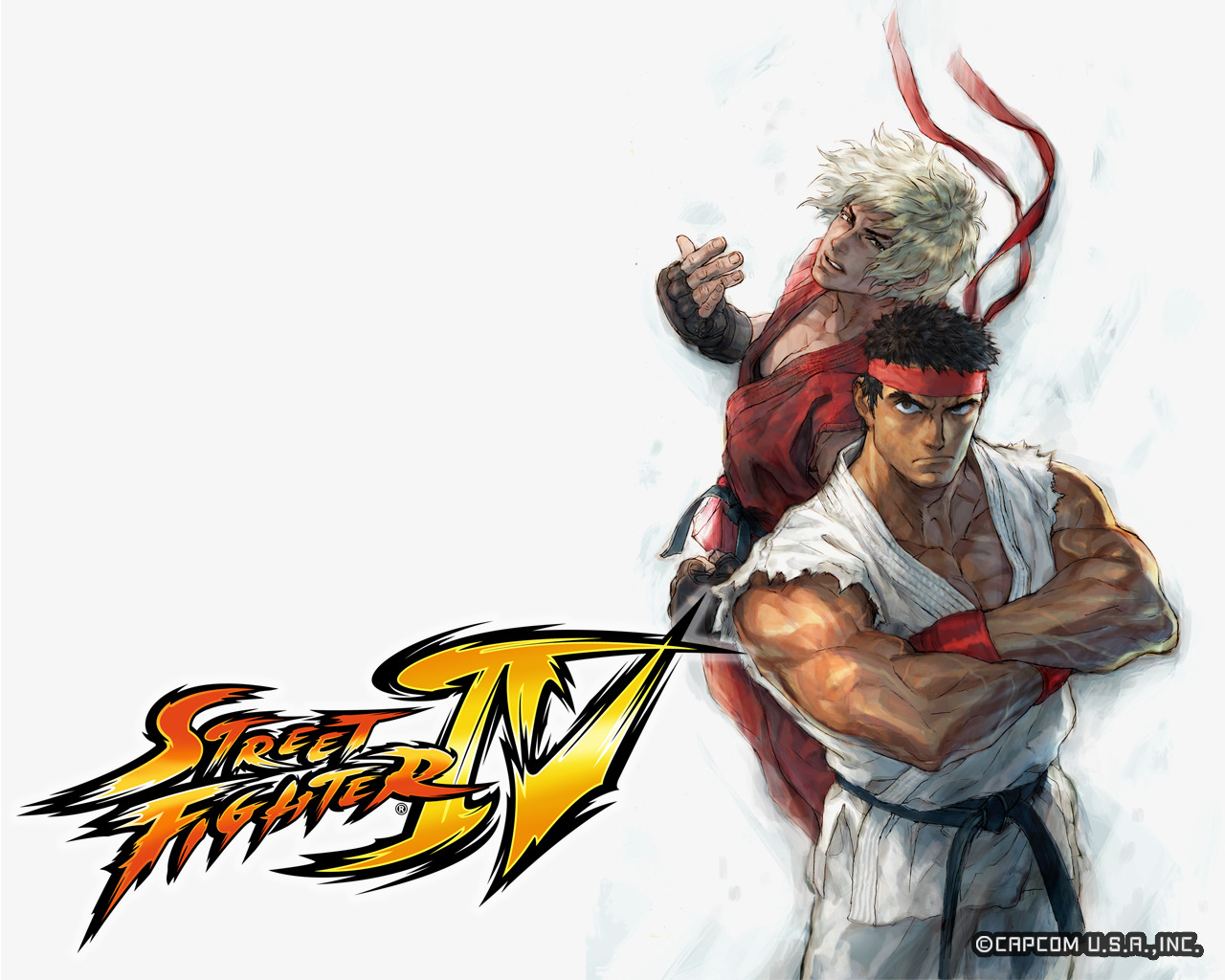 Ryu And Ken Street Fighter Iv