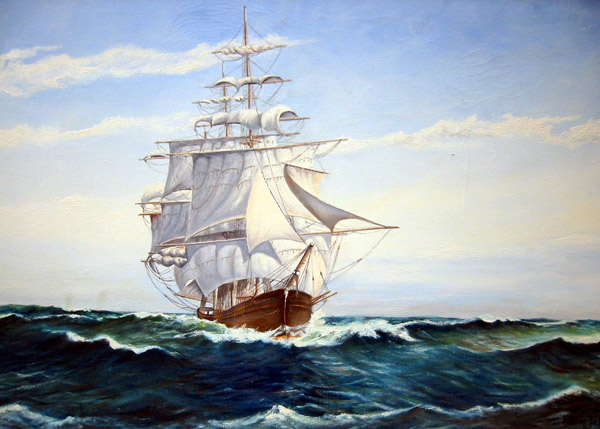My First Clipper Ship by Flaven on
