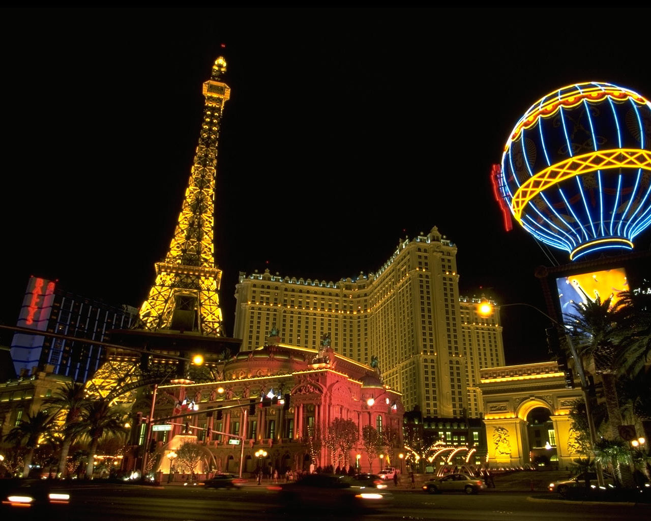 Paris Las Vegas City Desktop Wallpaper High Quality