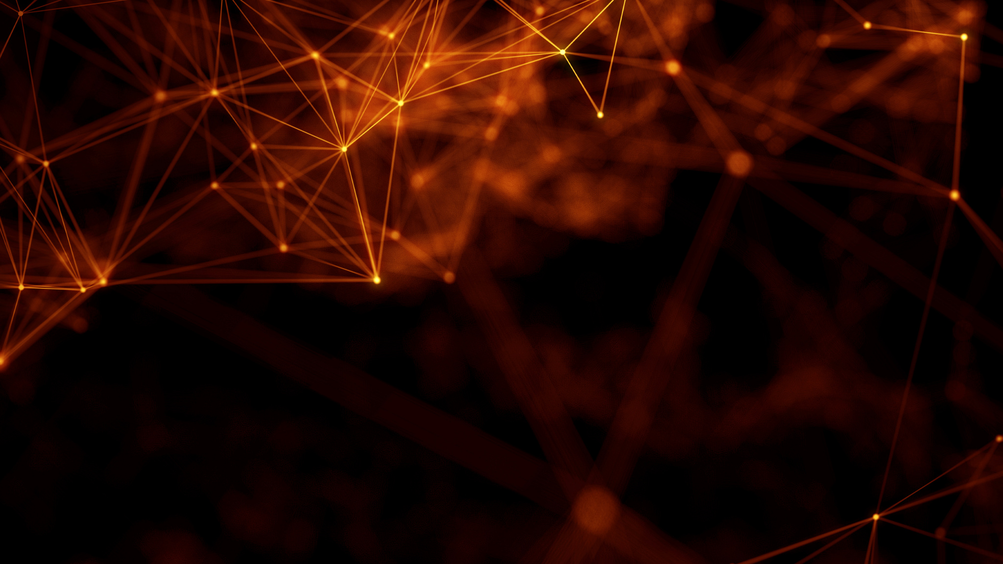 Structure Cyberspace Lines Dark Blur Wallpaper