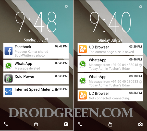 Android L Lockscreen Notification Apk For All Devices