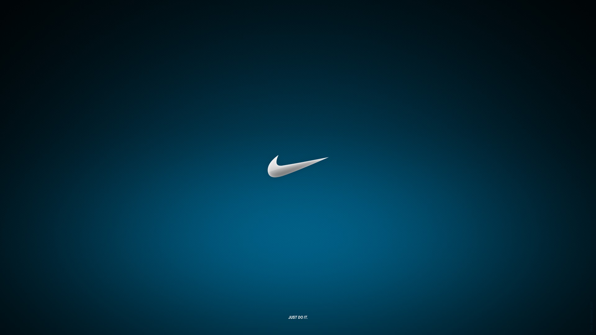 Blue Nike Logo Just Do It 2280   Brands HD Desktop Wallpaper