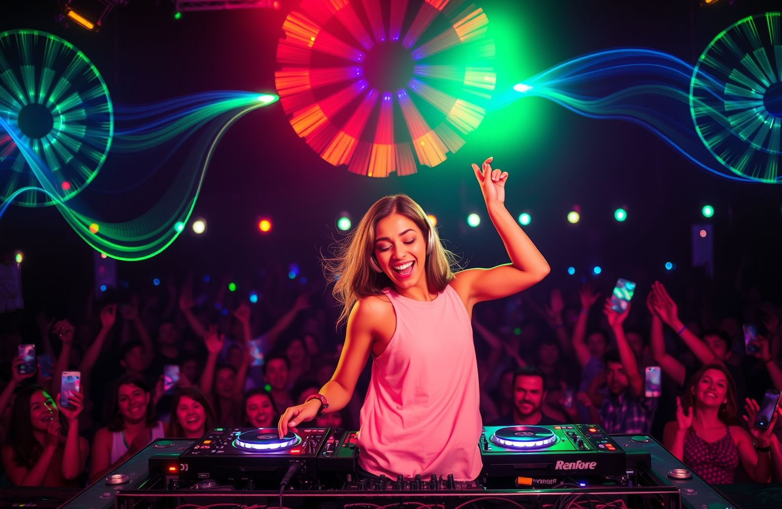 Girl Dj Wallpaper HD