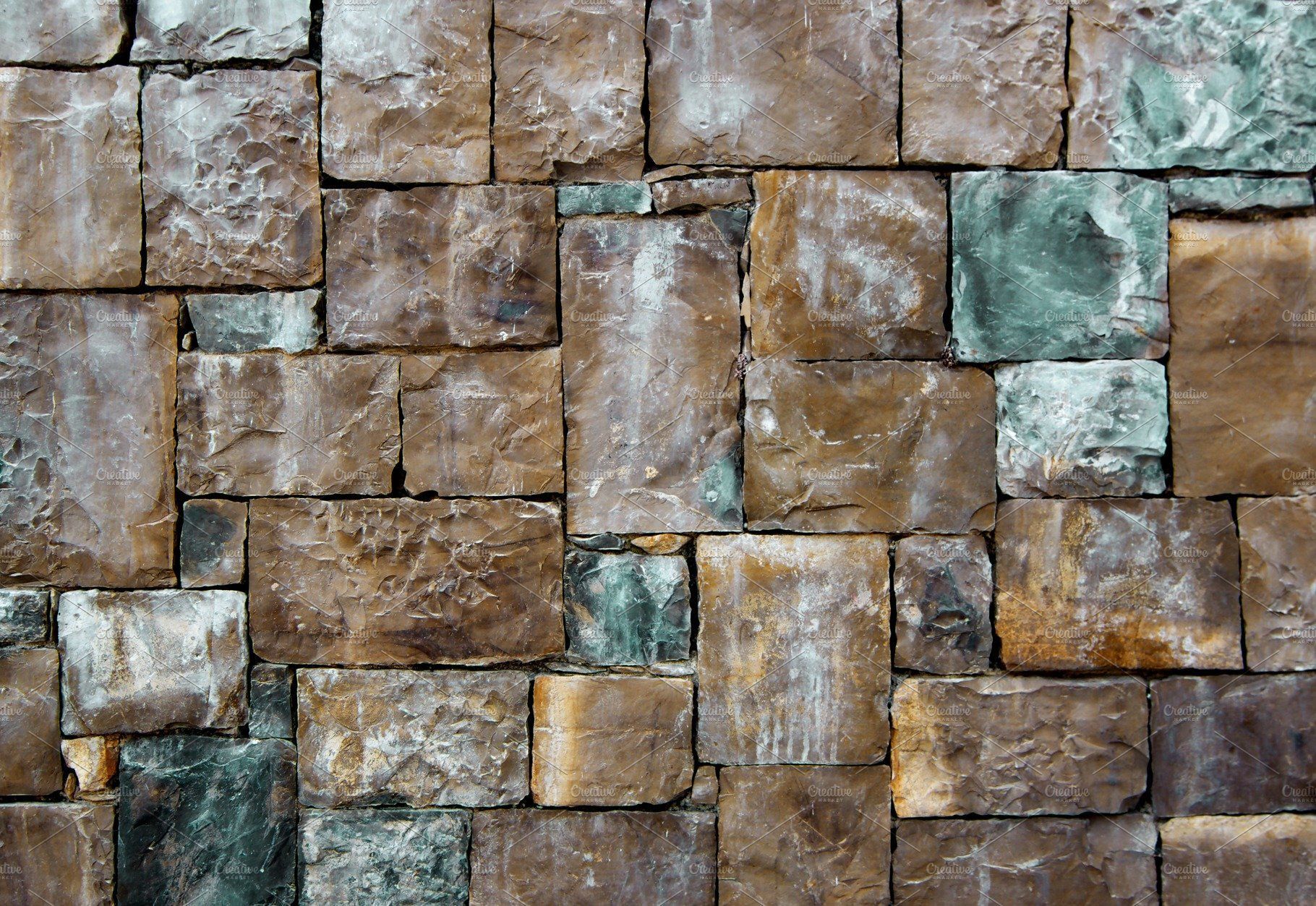 Background Of Cobblestones For Photography Abstract