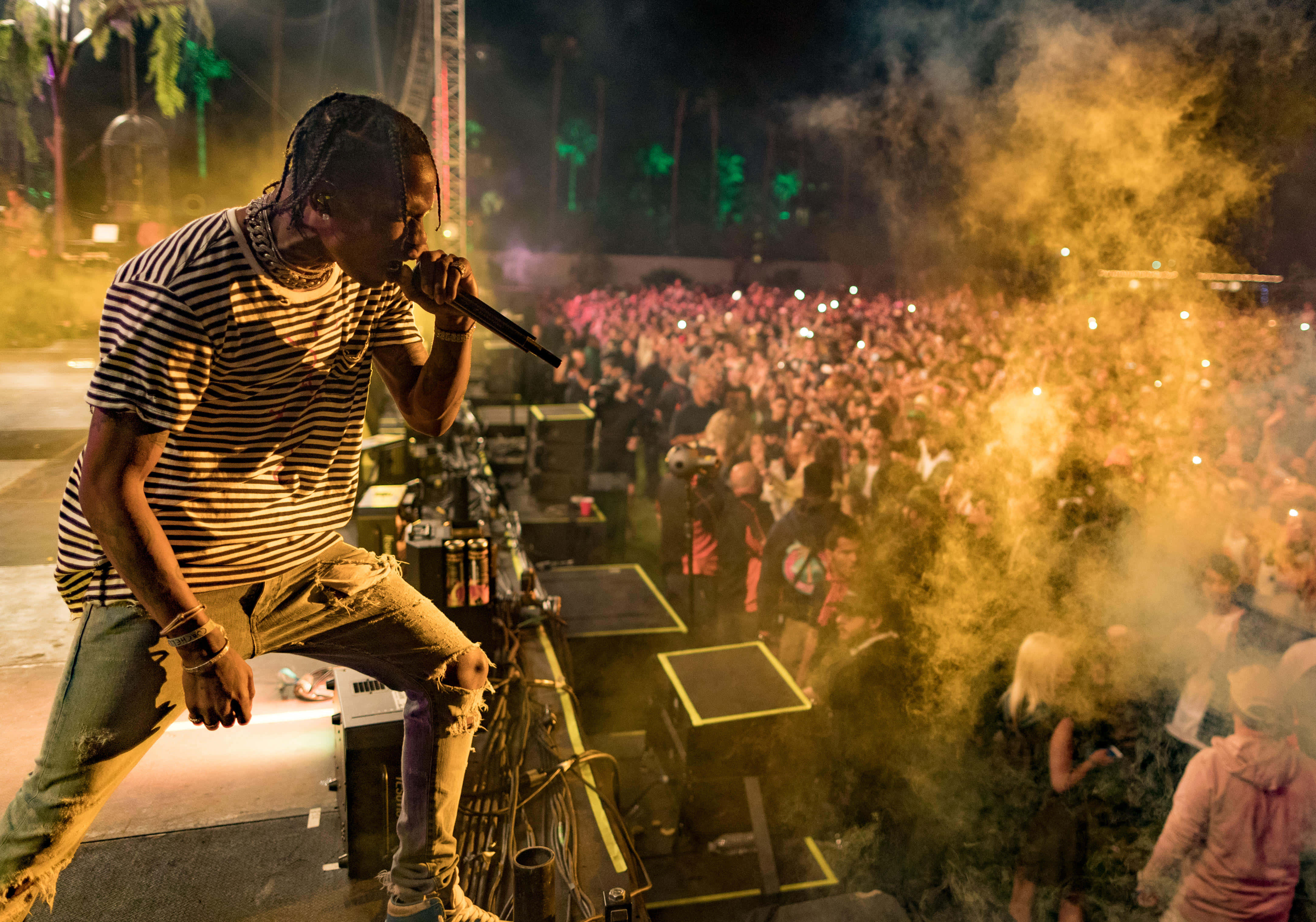 Travis Scott Concert Wallpaper