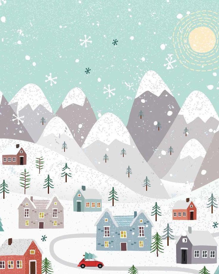 Winter Holiday Free Phone Wallpaper Weekly Inspiration