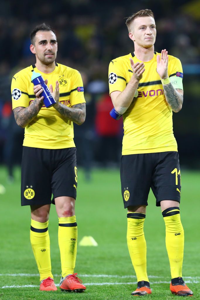 Dortmund Germany October Paco Alcacer Of Borussia