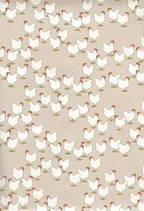 Chicken Vintage Wallpaper Prints Pattern