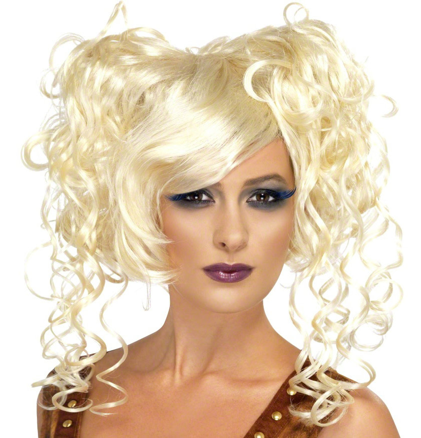 Blonde Ringlet Wig Hot Girls Wallpaper