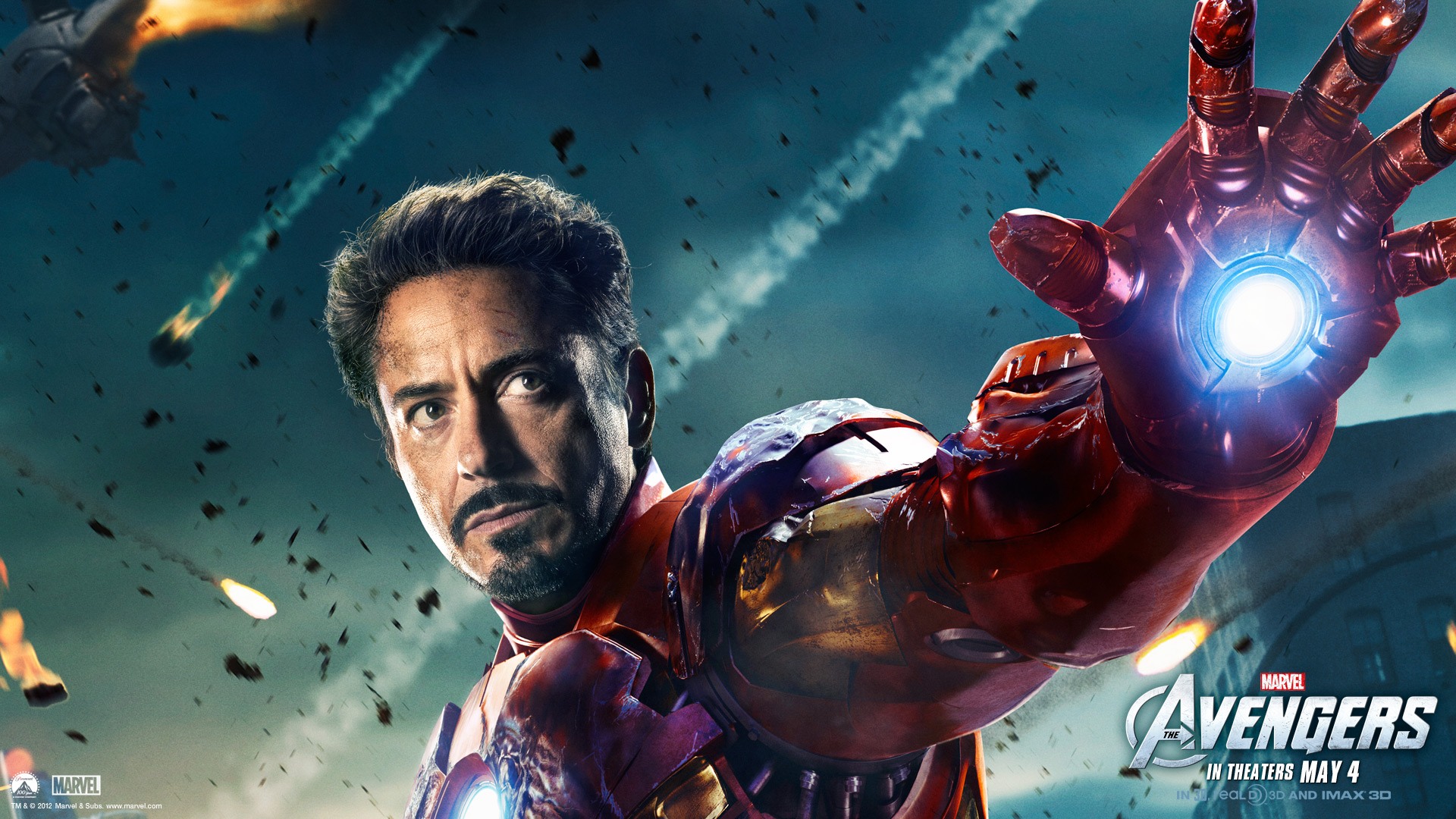 The Avengers Iron Man Desktop Wallpaper