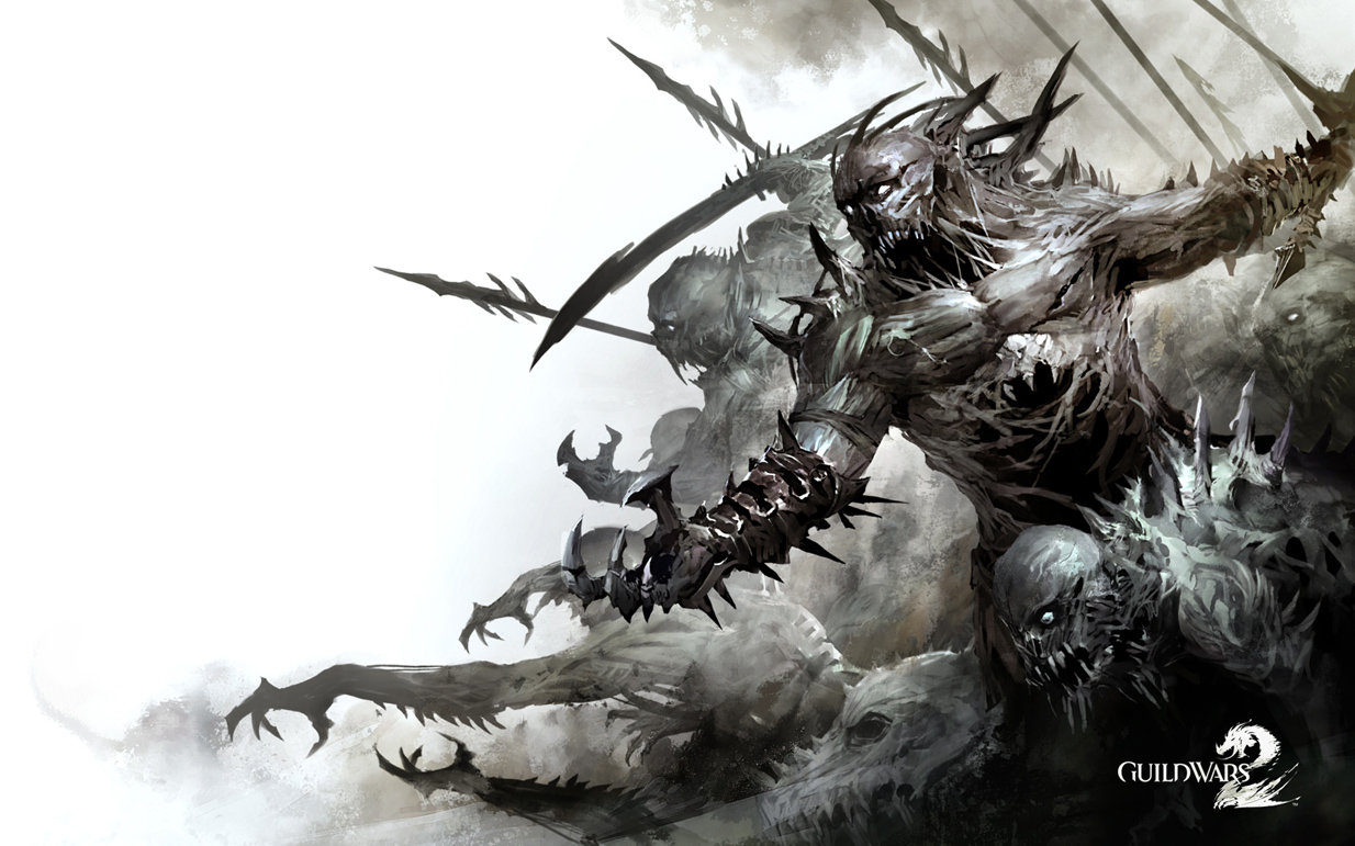 Guildwars Online Wallpaper Secreenshot Game Dark Souls