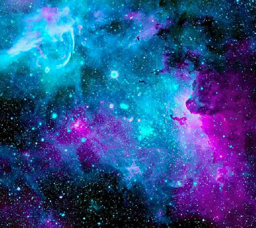 pink and blue galaxy wallpaper