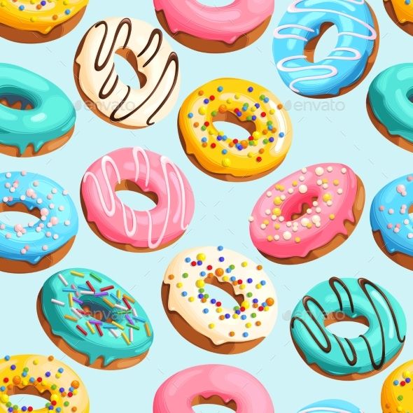 Glazed Donut Wallpaper