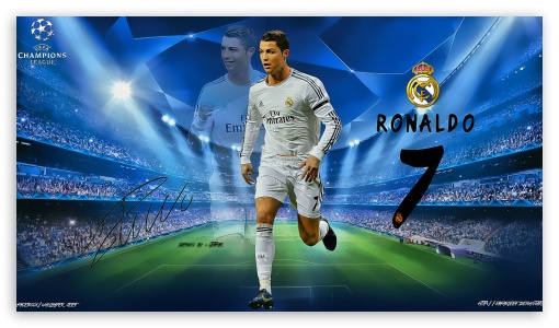 Cristiano Ronaldo Champions League HD Wallpaper For High
