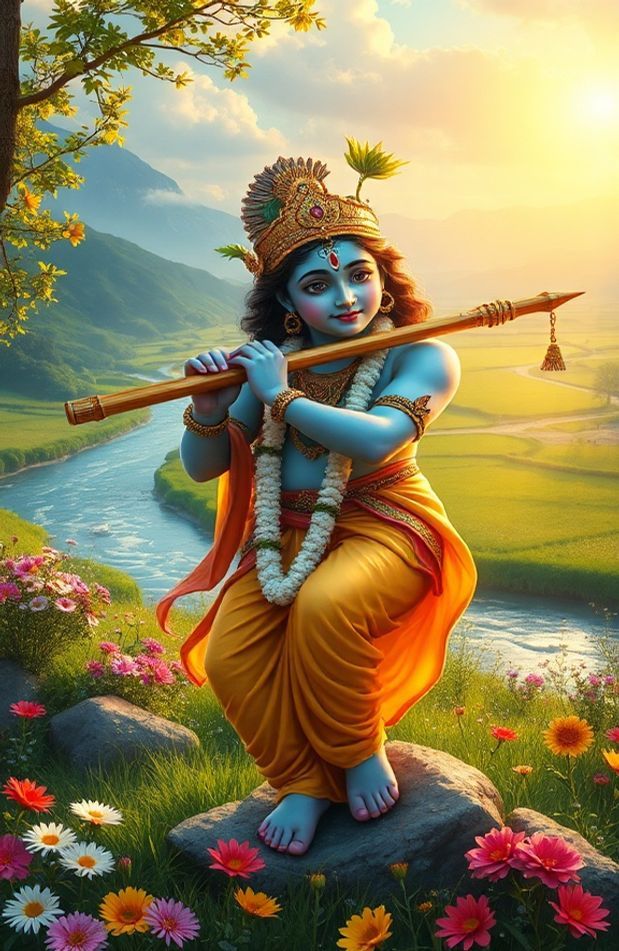 Beautiful Krishna Wallpaper