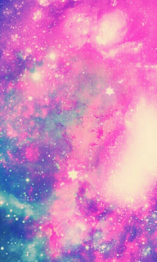 Pink Galaxy Background Cute