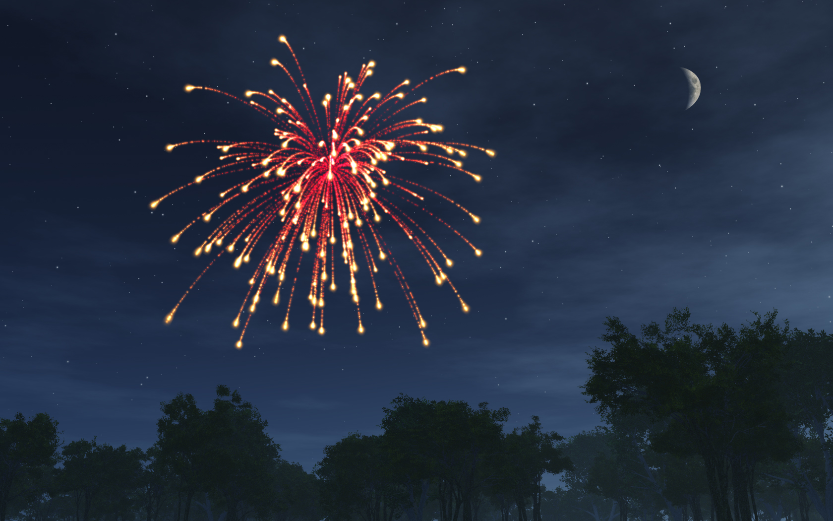 New Years Widescreen Wallpaper