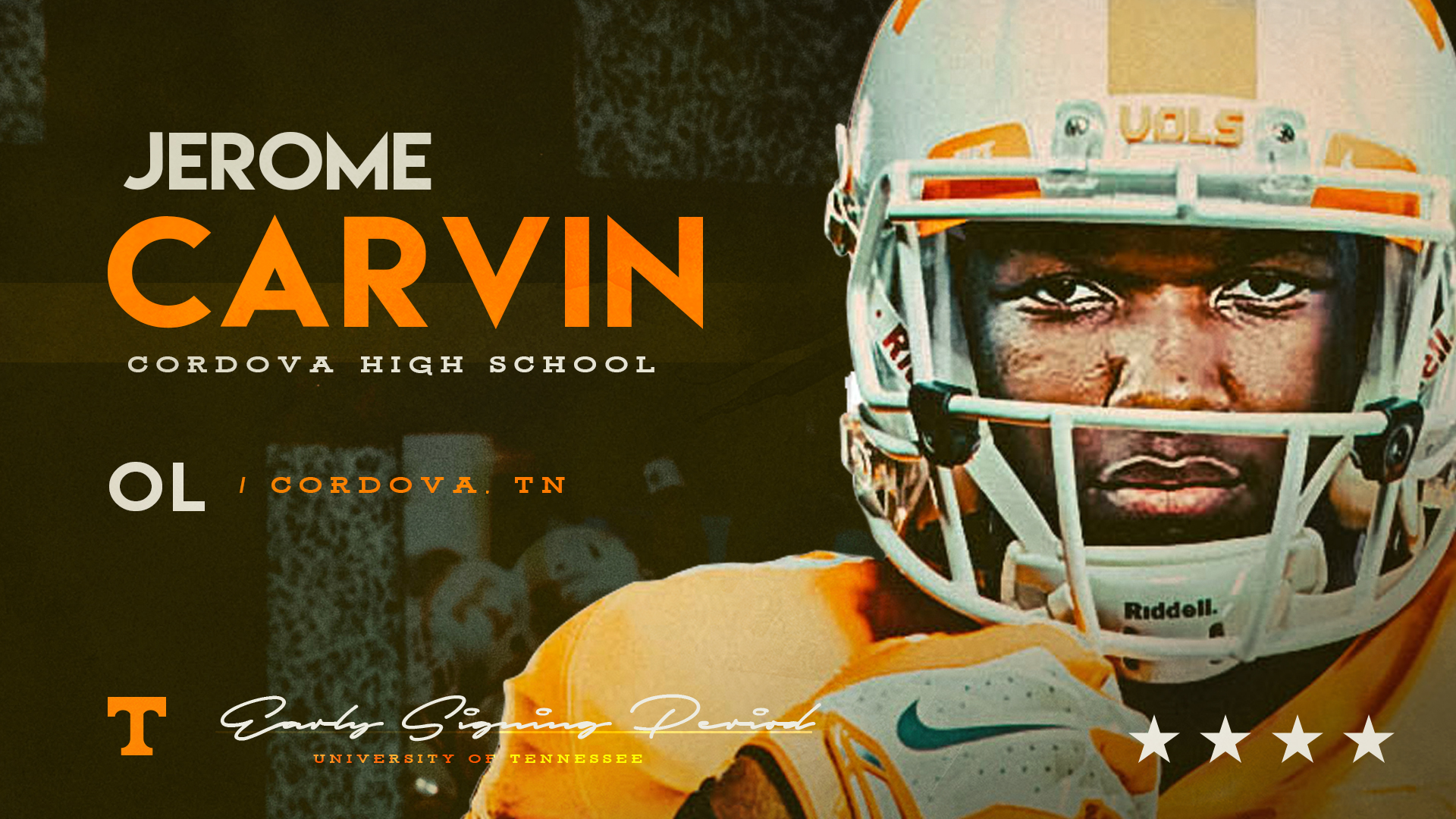 Ol Jerome Carvin Joins Teammate Banks As A Ut Signee The 7th