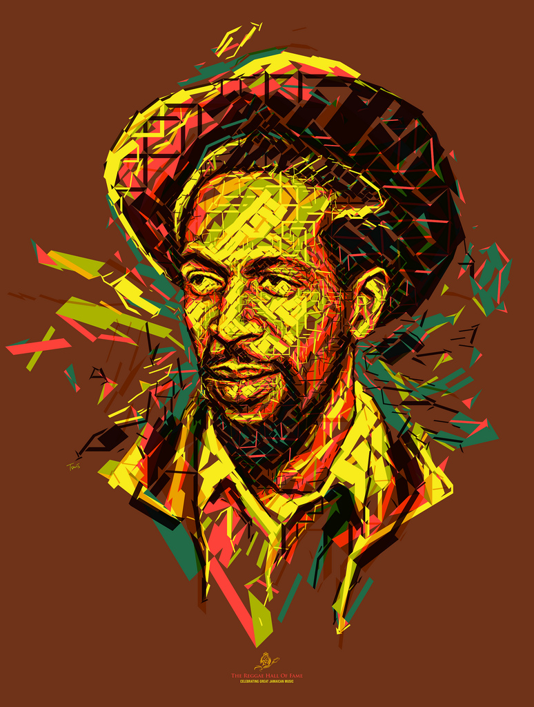 Gregory Isaacs Cool Ruler Portrait Of